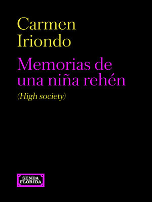 cover image of Memorias de una niña rehén (High society)